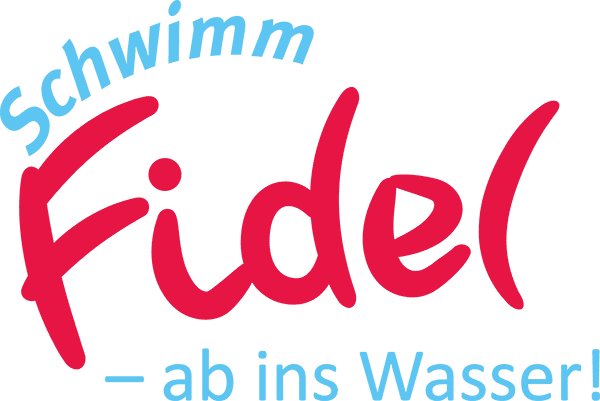 Logo mit rot-blauem Schriftzug &bdquo;5 Gr&uuml;nde&ldquo;, umrahmt von dynamischen Linien.