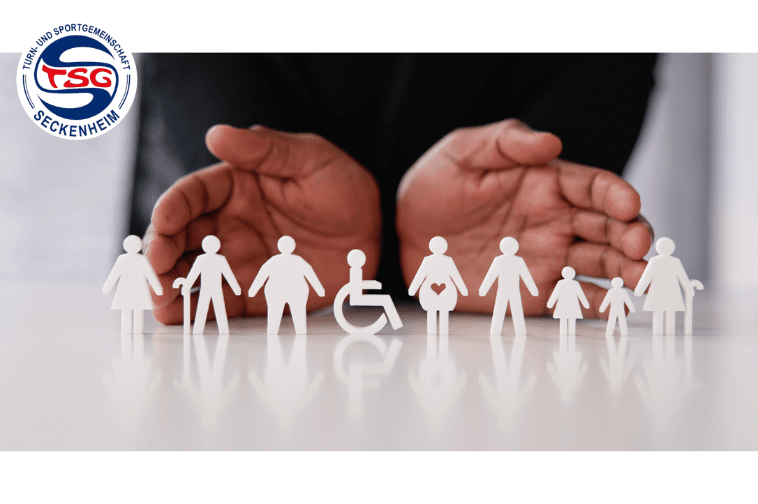 H&auml;nde halten silberne Figuren verschiedener Menschen auf einem Tisch, symbolisierend Vielfalt und Inklusion.